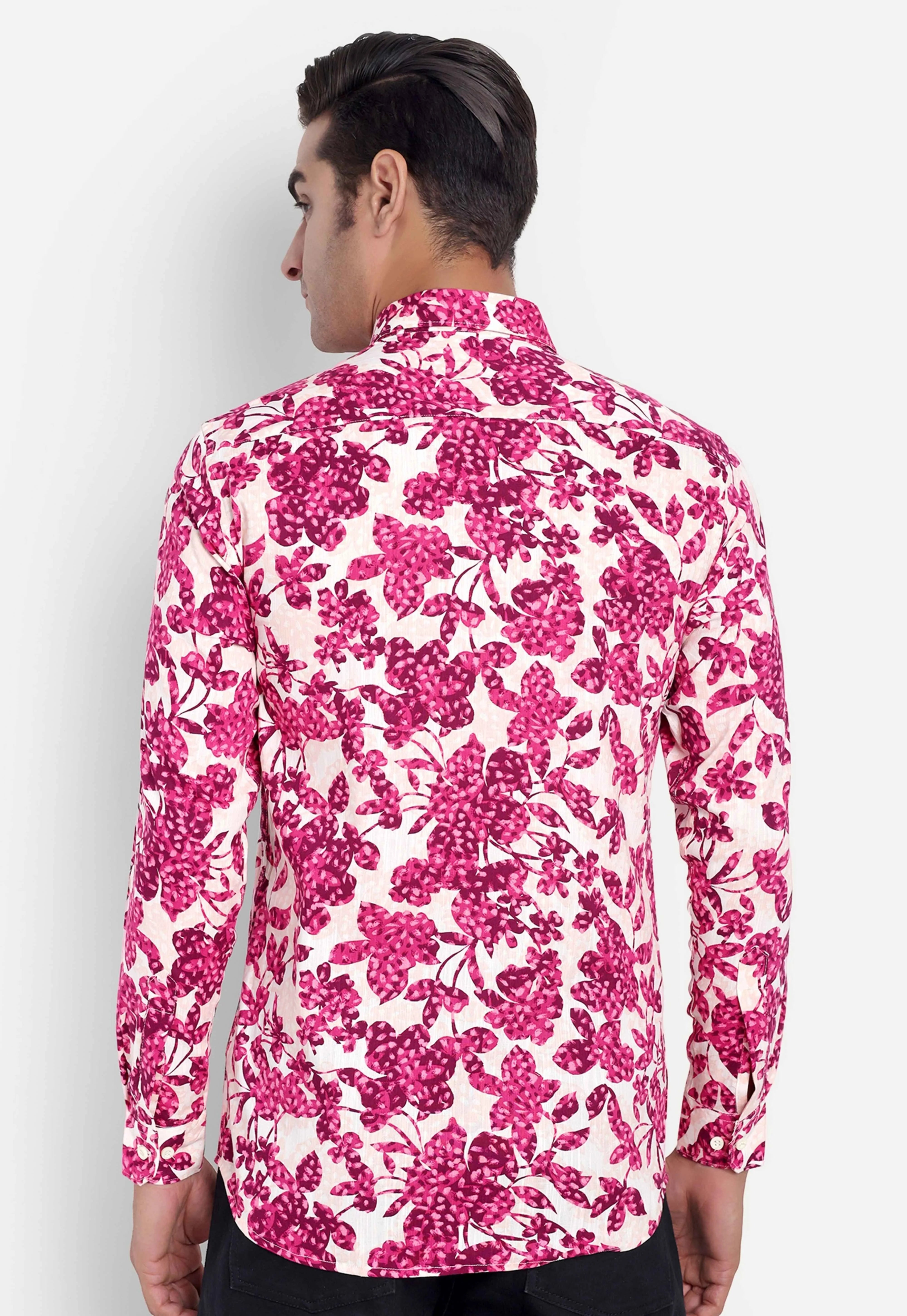 Berry Pink Full Sleeve Shirt